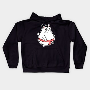 chonky sumo cat Kids Hoodie